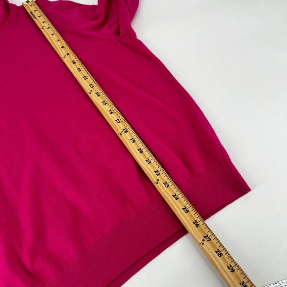 Boden Pink Ruffle Trim Sweater - Picture 4 of 10